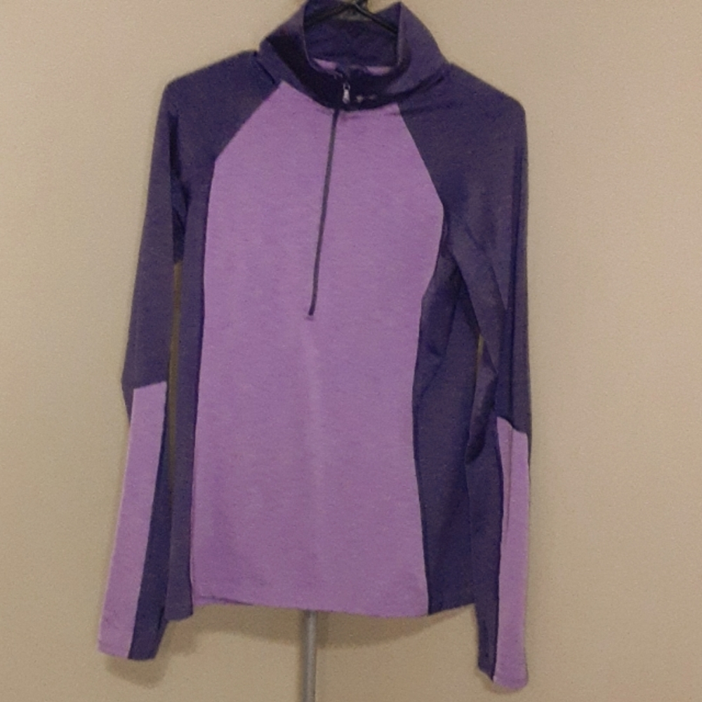 Under Armour Women's Longsleeved w/ Thumb Holes, ½ Zip